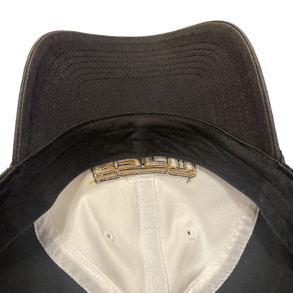 ESPN SPORTSCENTER FITTED HAT CAP BLACK WHITE SIZE S‎ - Picture 5 of 8